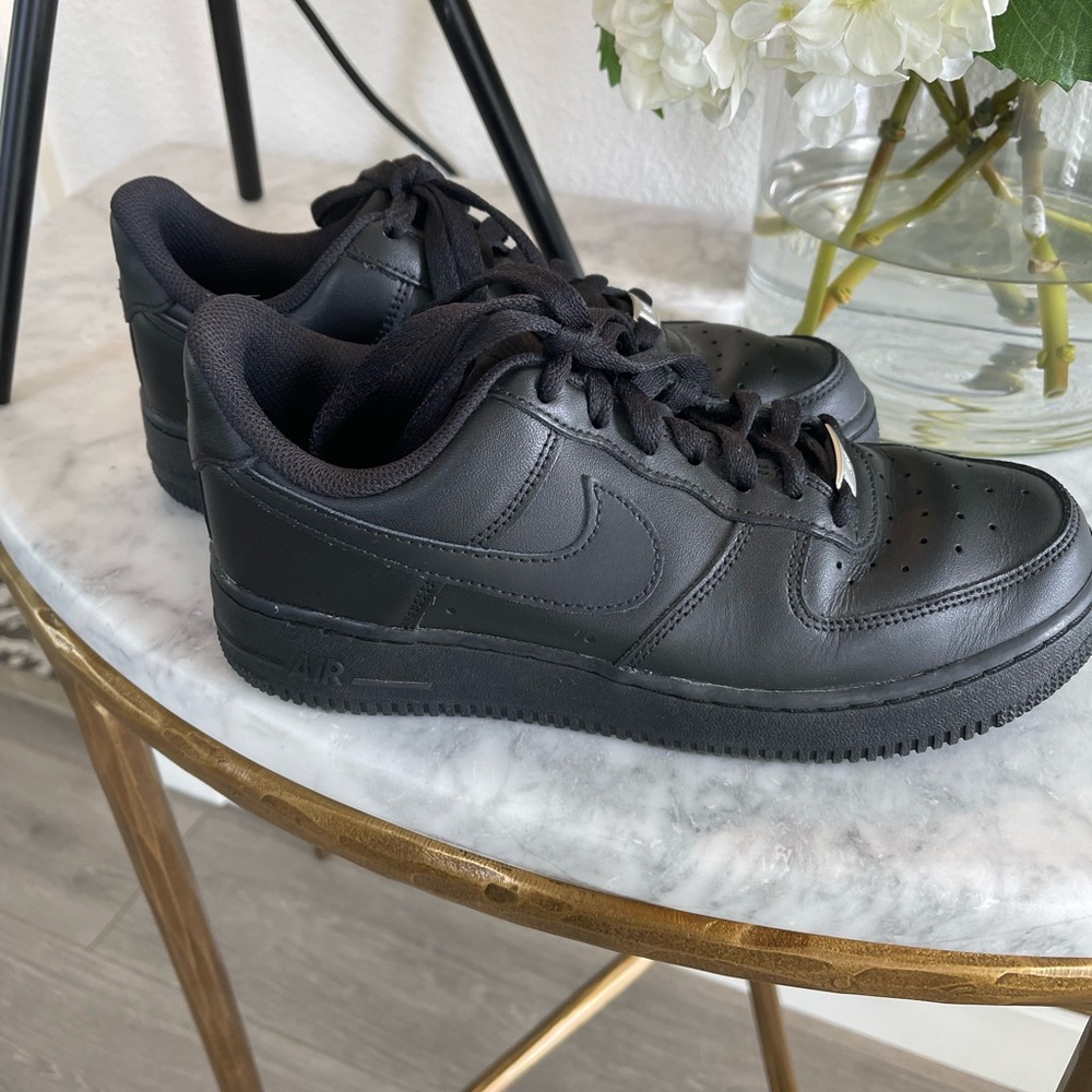 Women’s Nike AF1 Matte Black 8